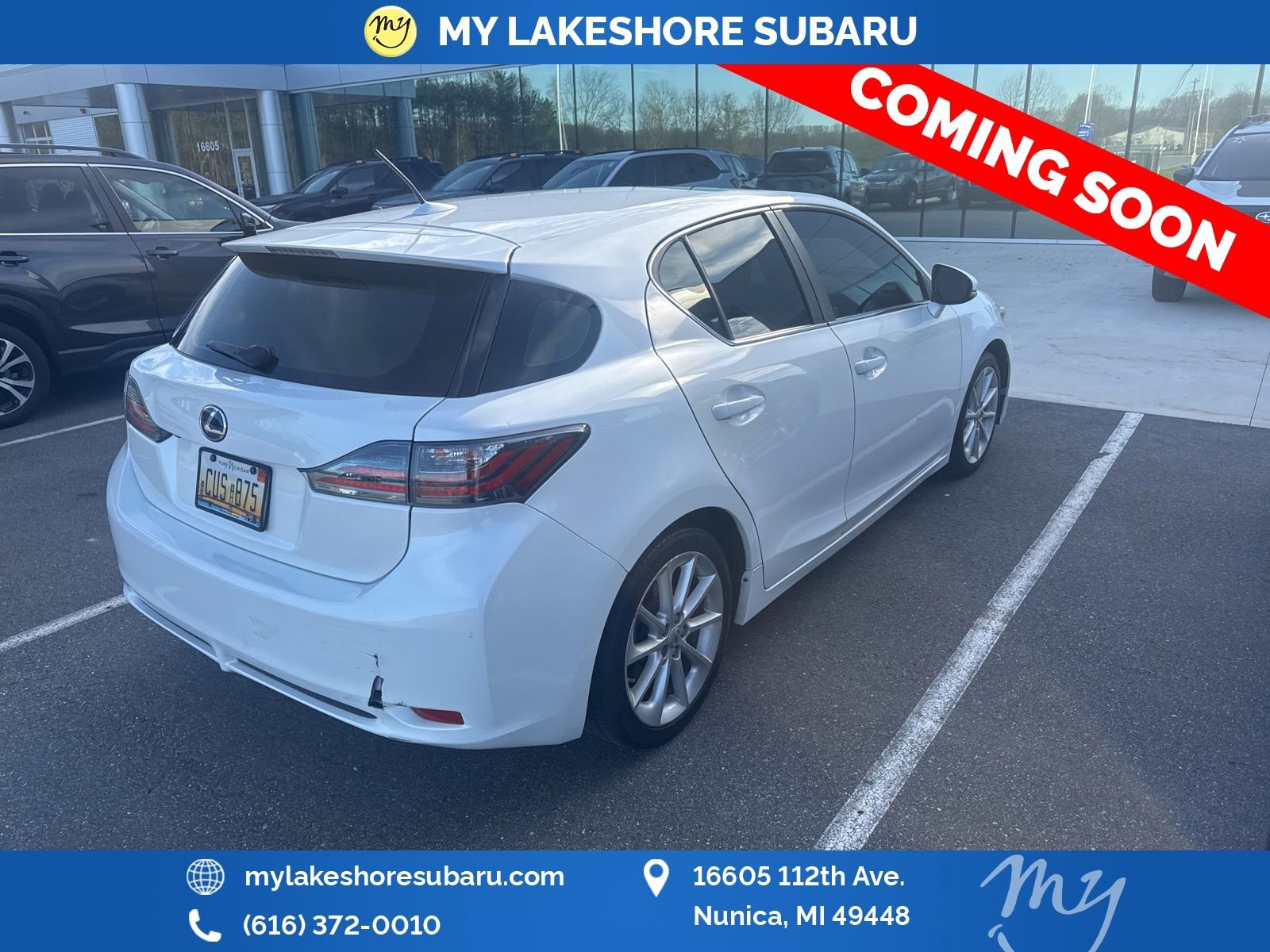 Used 2013 Lexus CT 200h w/ Premium Pkg w/Backup Camera FWD image 7