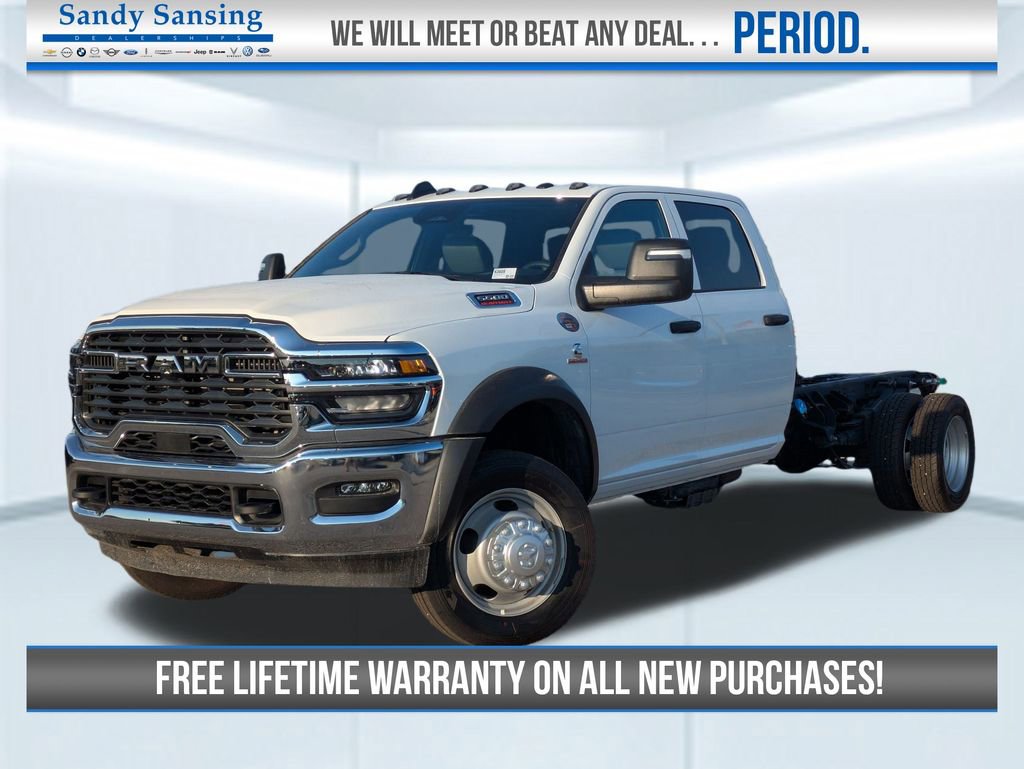 New 2026 RAM 5500 Tradesman w/ Chrome Appearance Group