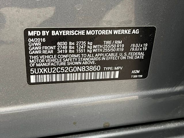 Used 2016 BMW X6 xDrive35i image 25