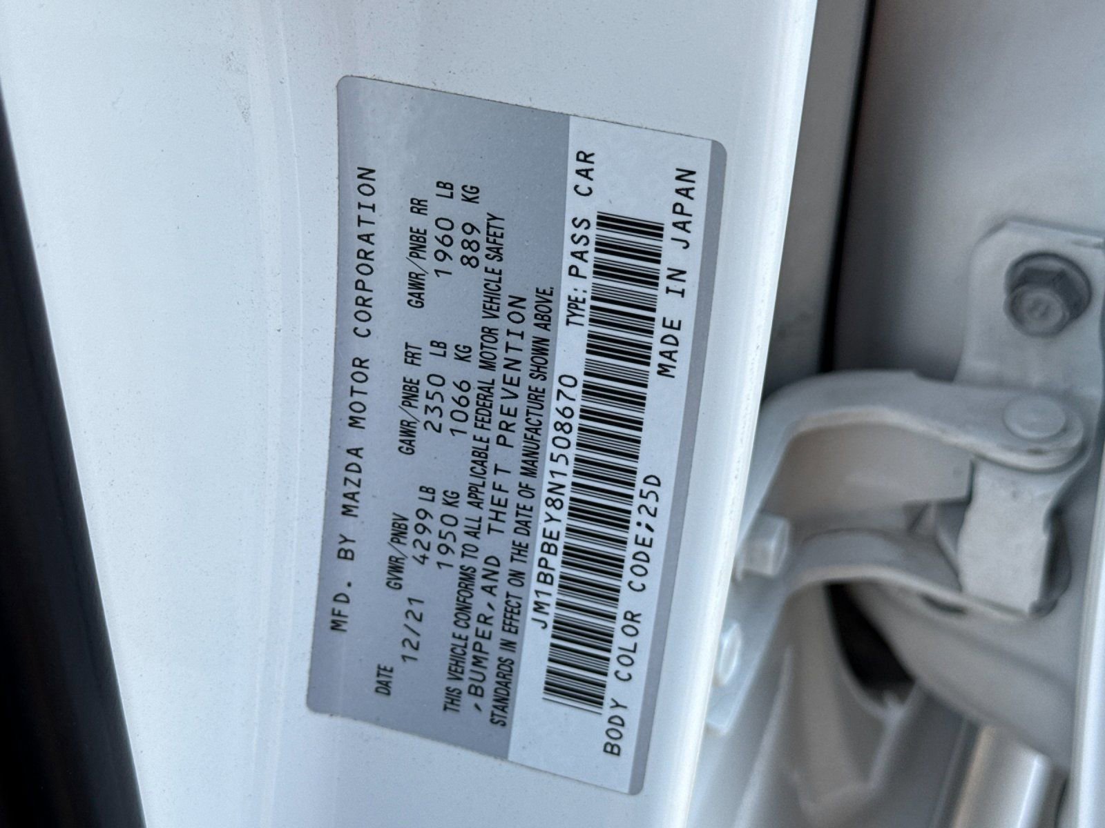 Used 2022 MAZDA MAZDA3 s image 31