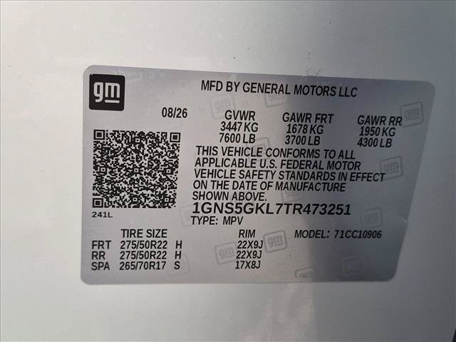 New 2026 Chevrolet Suburban High Country w/ Sun And Tow Package RWD image 18