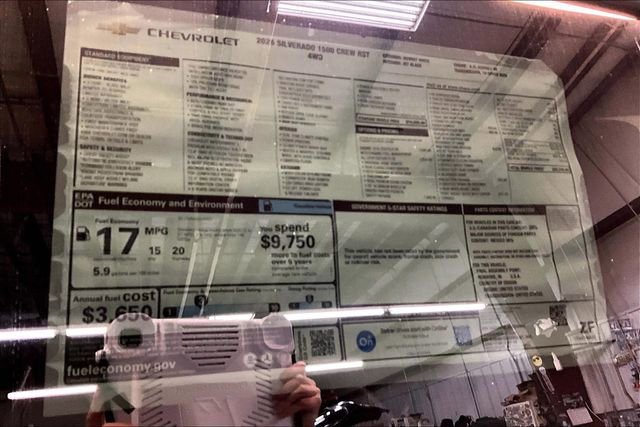 New 2026 Chevrolet Silverado 1500 RST w/ All Star Edition Plus image 14