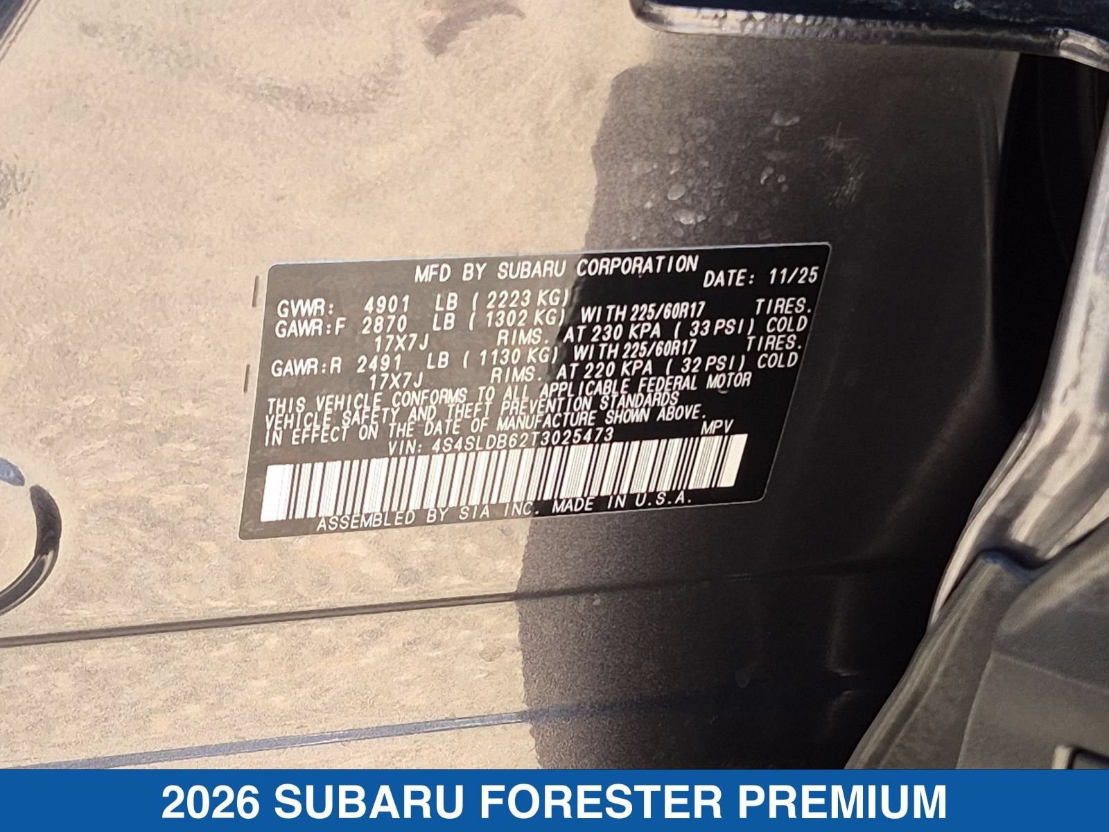 Certified 2026 Subaru Forester Premium AWD/4WD image 28
