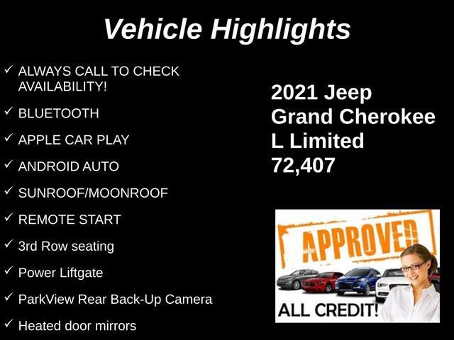 Used 2021 Jeep Grand Cherokee L Limited AWD/4WD image 10