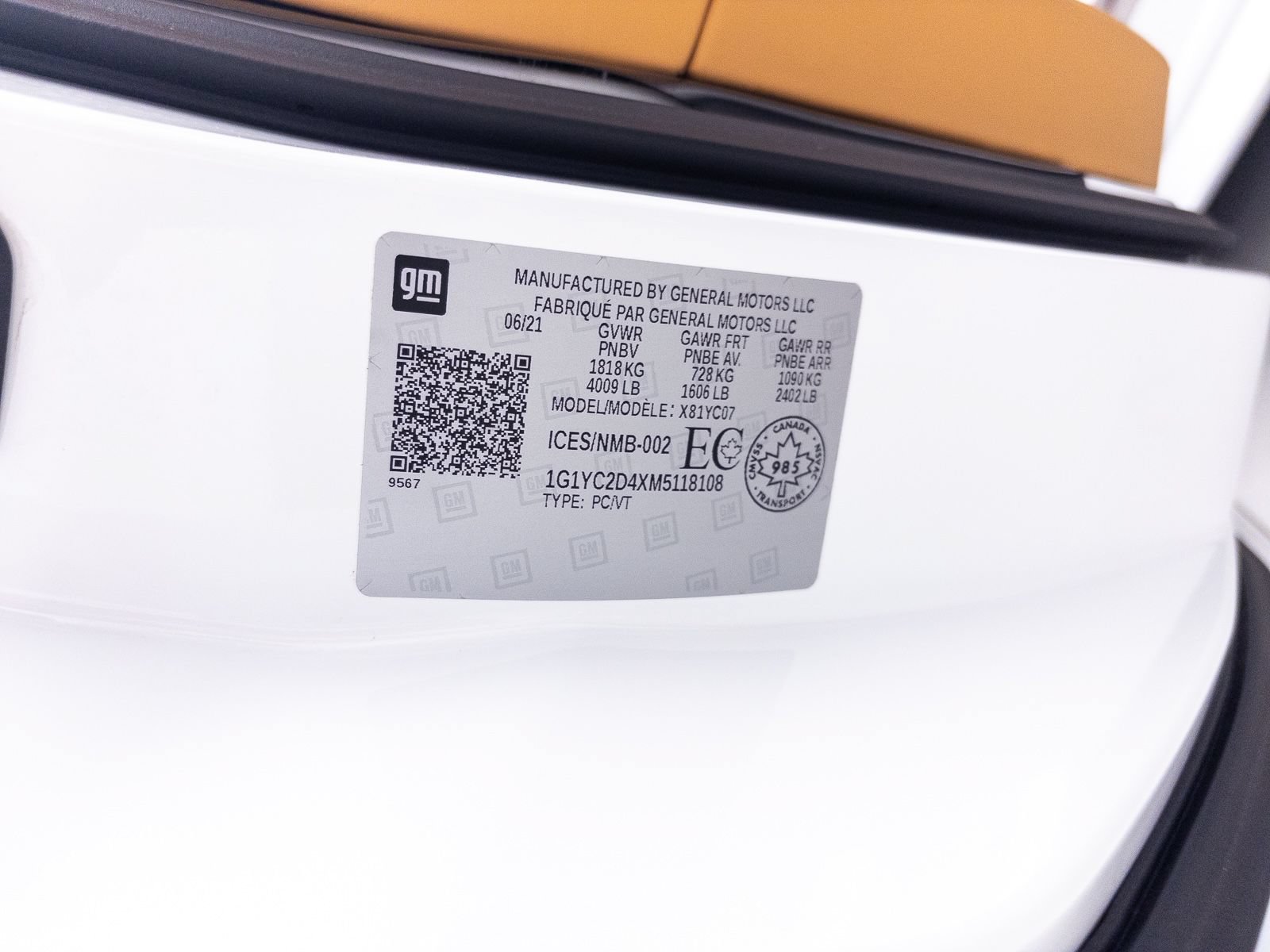 Used 2021 Chevrolet Corvette Stingray Premium Cpe w/ 3LT RWD image 42