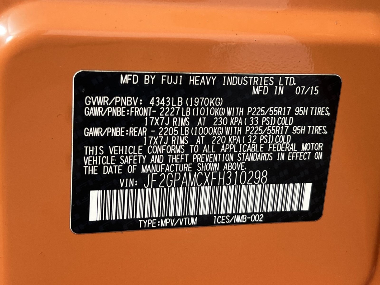 Used 2015 Subaru Crosstrek 2.0i Limited w/ Popular Package #2 AWD/4WD image 30
