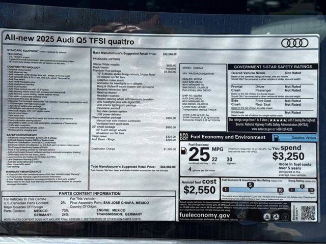 Certified 2025 Audi Q5 Premium w/ Premium Plus AWD/4WD image 21