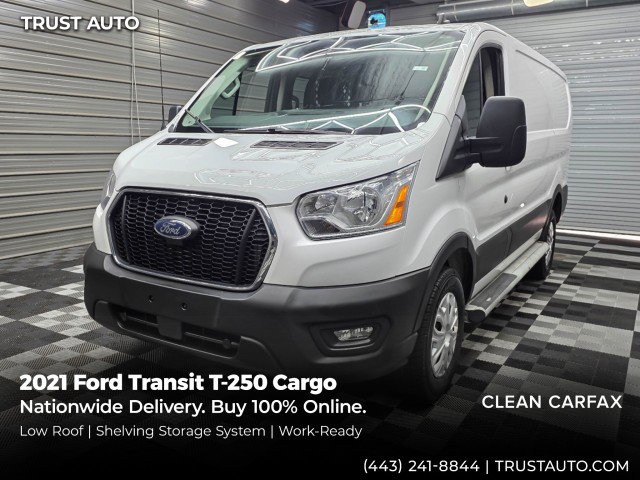 Used 2021 Ford Transit 250 Low Roof w/ Exterior Upgrade Package