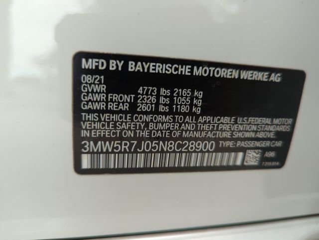 Certified 2022 BMW 330i xDrive Sedan w/ Convenience Package image 38
