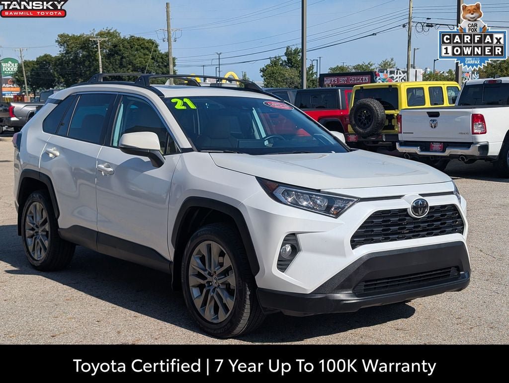 Certified 2021 Toyota RAV4 XLE Premium