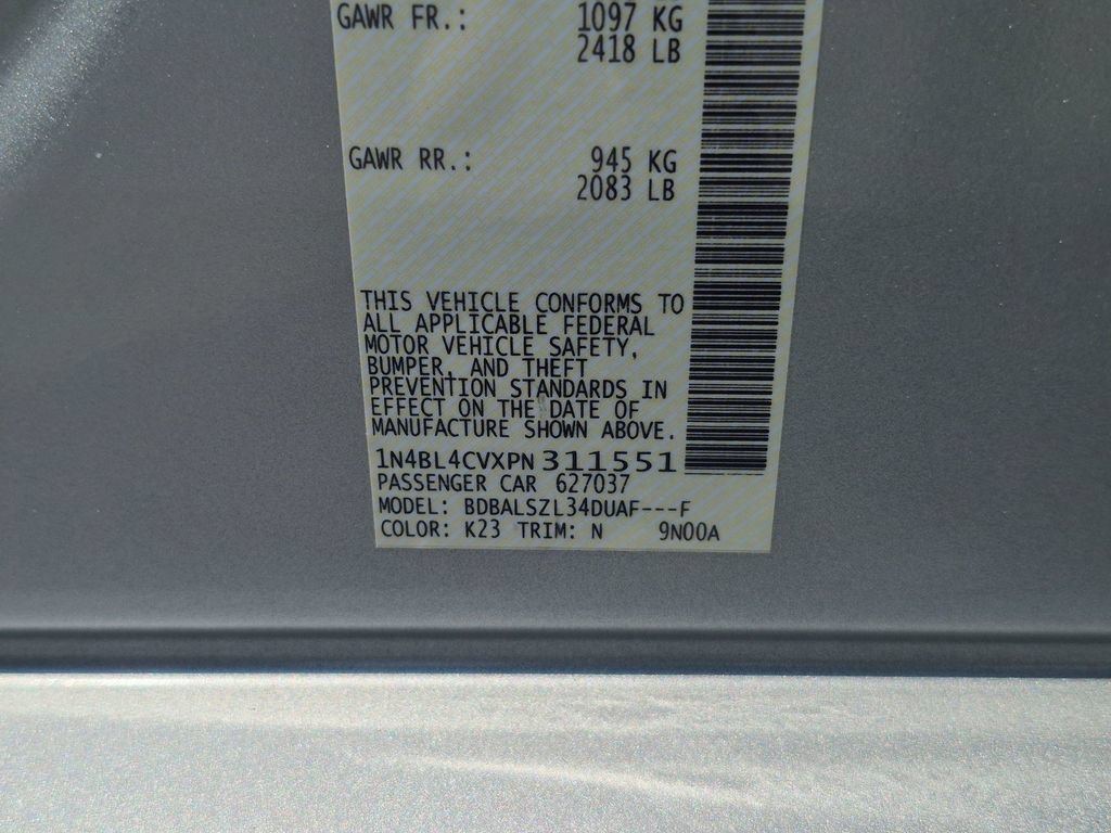 Used 2023 Nissan Altima 2.5 SR w/ SR Premium Package FWD image 33