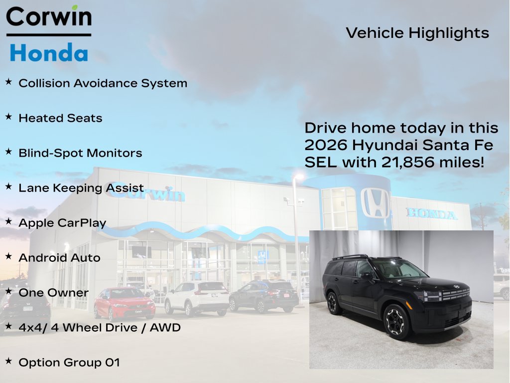 Used 2026 Hyundai Santa Fe SEL AWD/4WD image 6