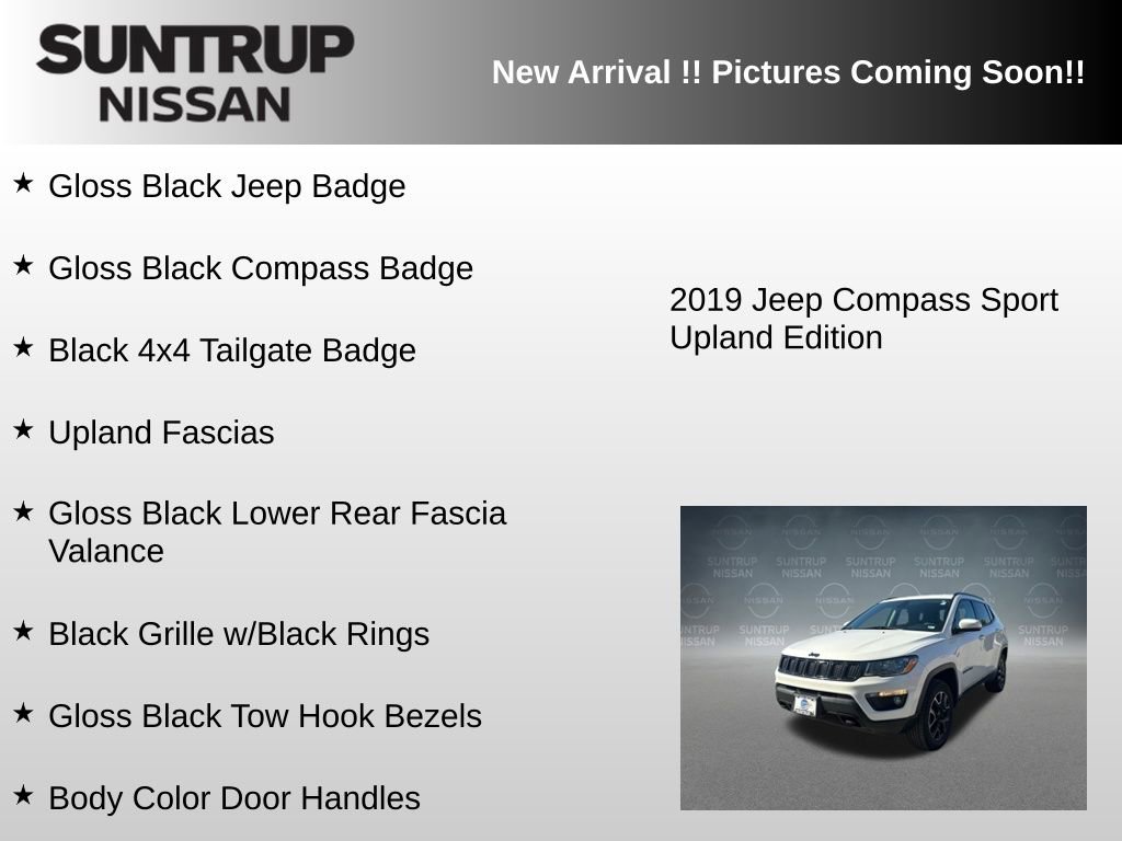 Used 2019 Jeep Compass Sport AWD/4WD image 12