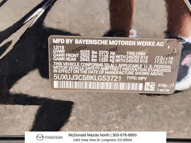 Used 2019 BMW X4 xDrive30i w/ Driving Assistance Package AWD/4WD image 22