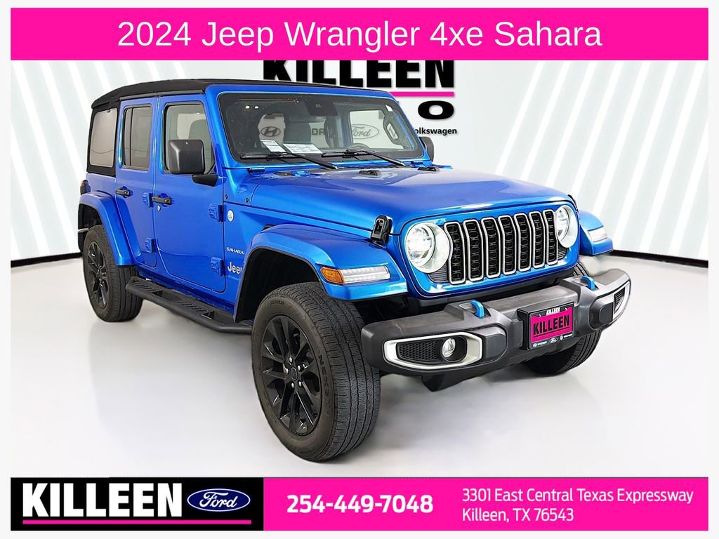 Used 2024 Jeep Wrangler Unlimited Sahara image 1