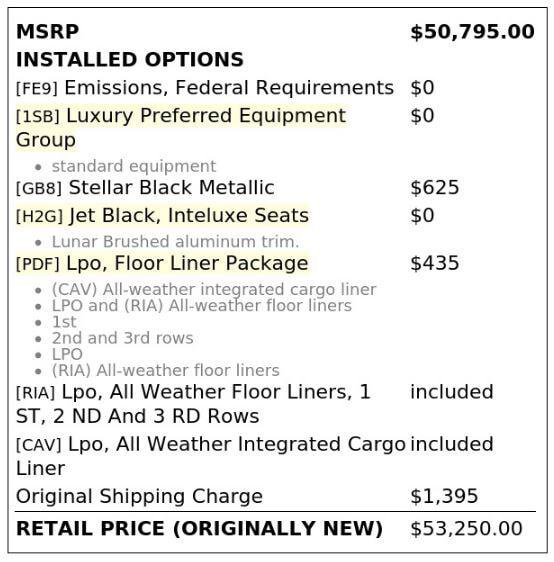 Used 2024 Cadillac XT6 Luxury w/ LPO, Floor Liner Package AWD/4WD image 4