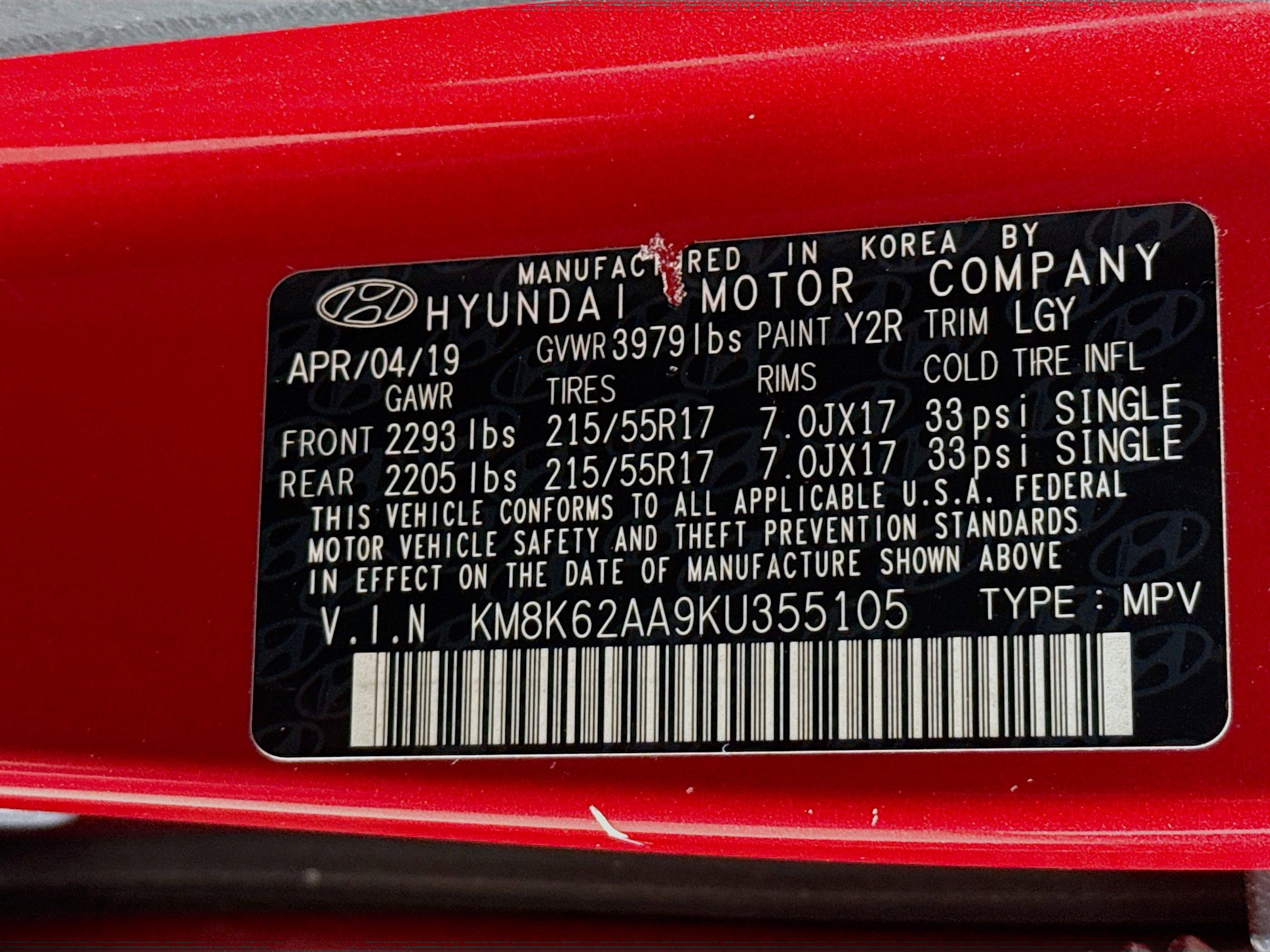 Used 2019 Hyundai Kona SEL w/ SEL Tech Package 02 FWD image 38