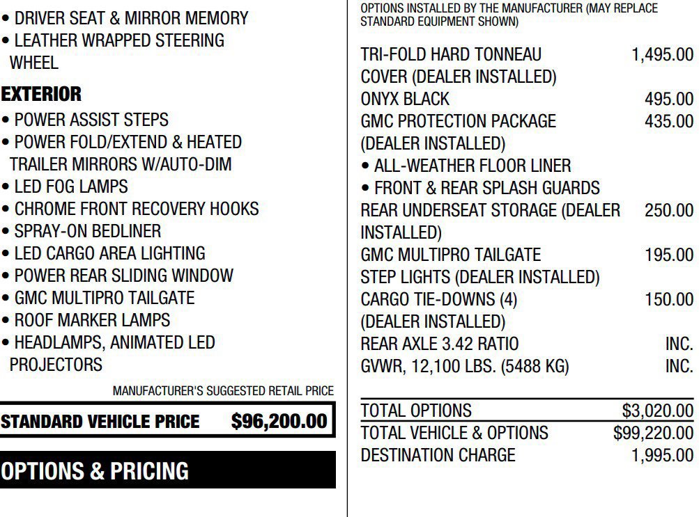 Certified 2025 GMC Sierra 3500 Denali Ultimate w/ LPO, GMC Protection Package AWD/4WD image 2