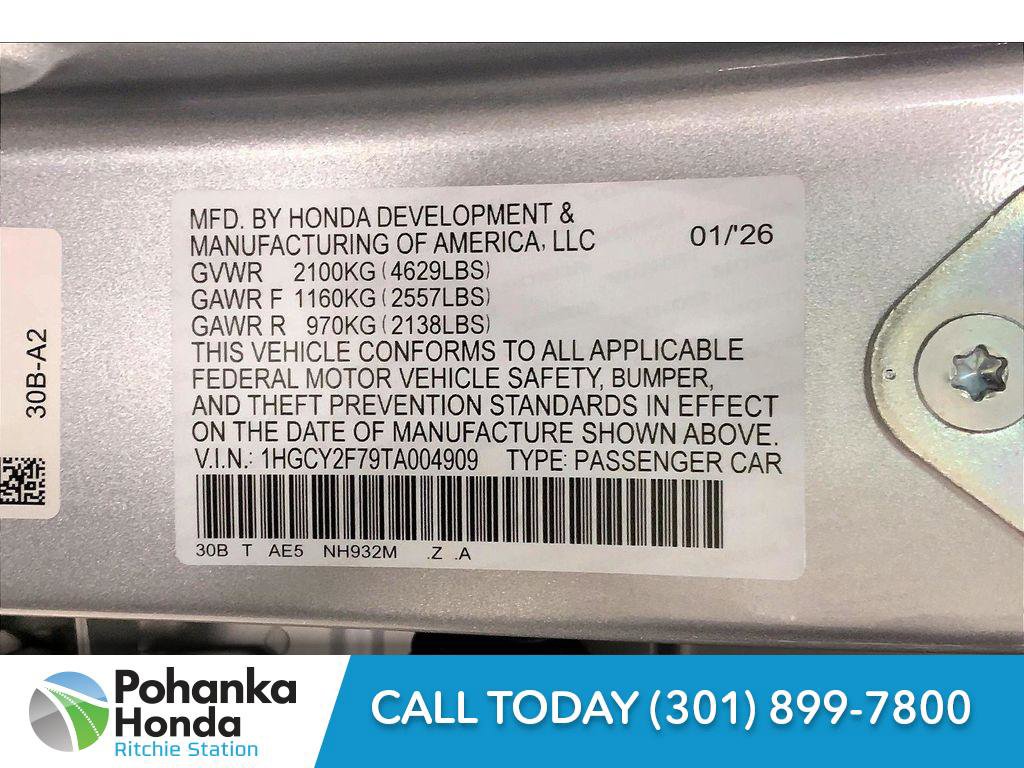 New 2026 Honda Accord Hybrid Sport-L FWD image 21