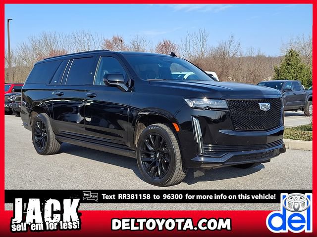 Used 2024 Cadillac Escalade ESV Sport w/ LPO, ONYX Package video 1