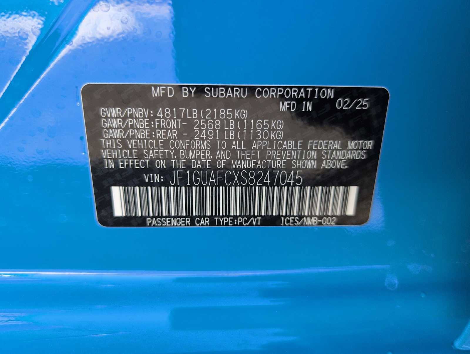 Used 2025 Subaru Impreza 2.0i Sport image 34