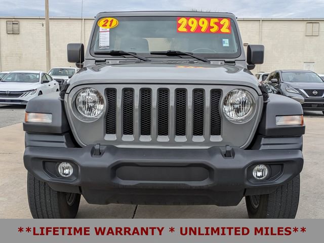 Used 2021 Jeep Wrangler Unlimited Sport image 3