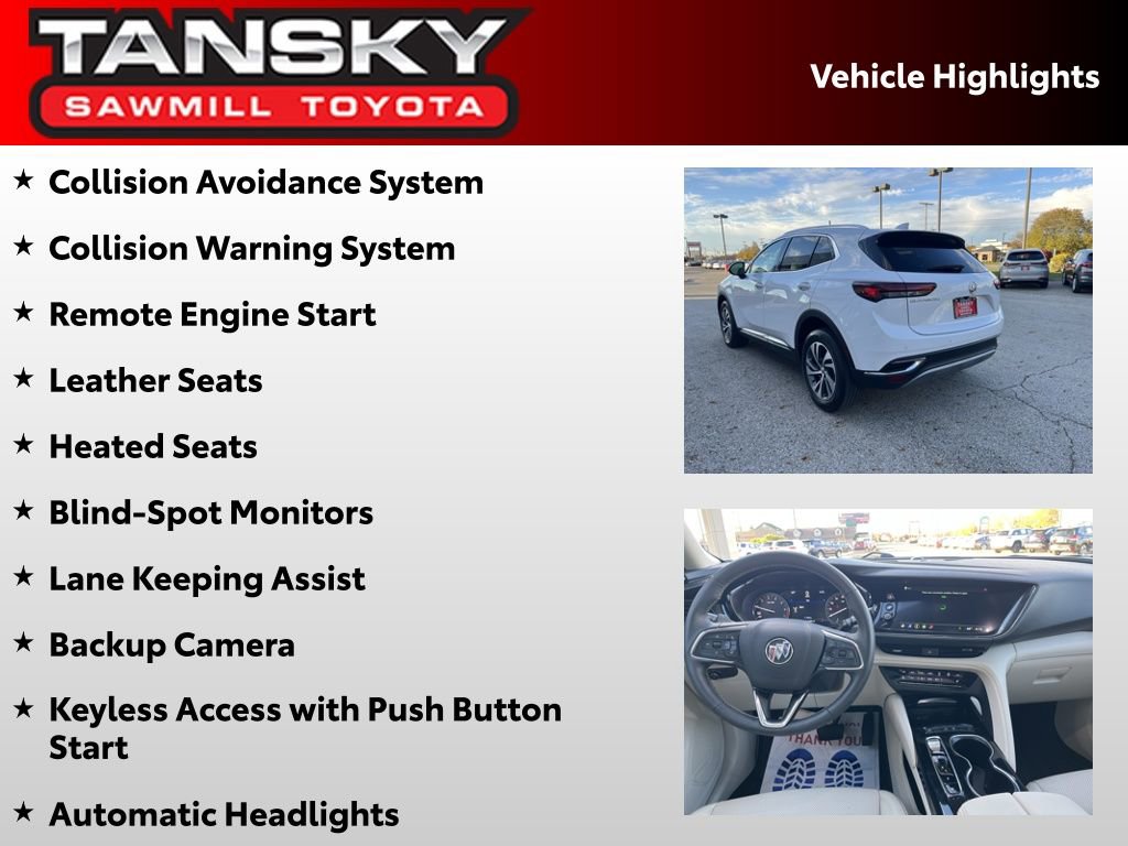 Used 2022 Buick Envision Essence w/ Safety Package image 10