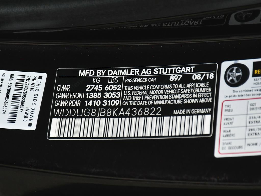 Used 2019 Mercedes-Benz S 63 AMG S 4MATIC Sedan image 20