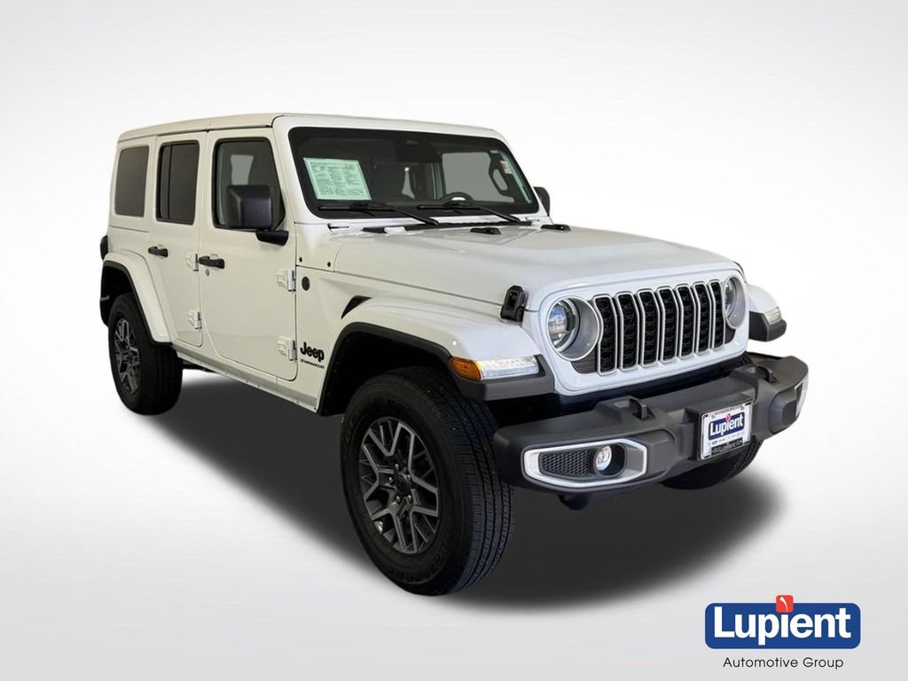 Used 2025 Jeep Wrangler Unlimited Sahara AWD/4WD image 1