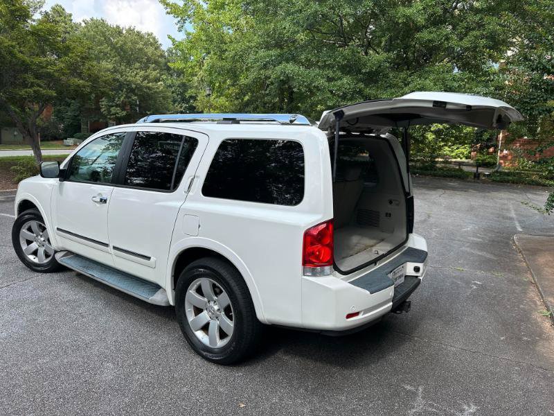 Used 2010 Nissan Armada Titanium w/ DVD Entertainment Pkg RWD image 14