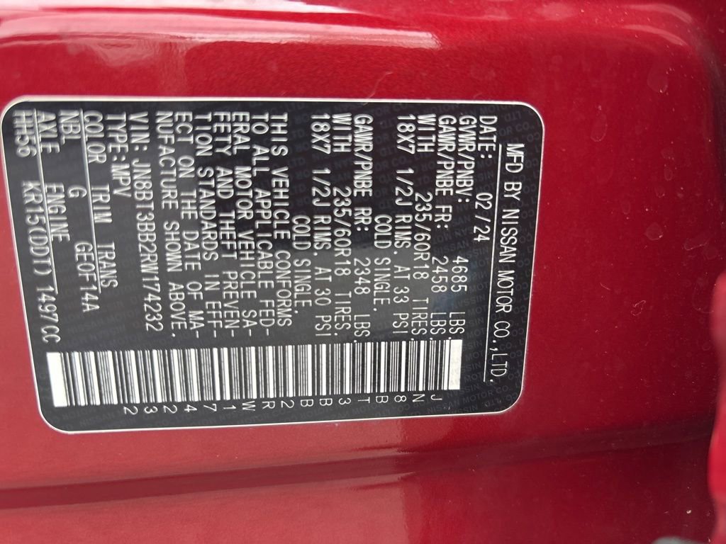 Used 2024 Nissan Rogue SV AWD/4WD image 12