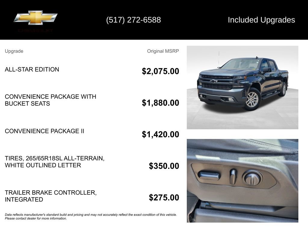 Used 2019 Chevrolet Silverado 1500 RST w/ All-Star Edition AWD/4WD image 5