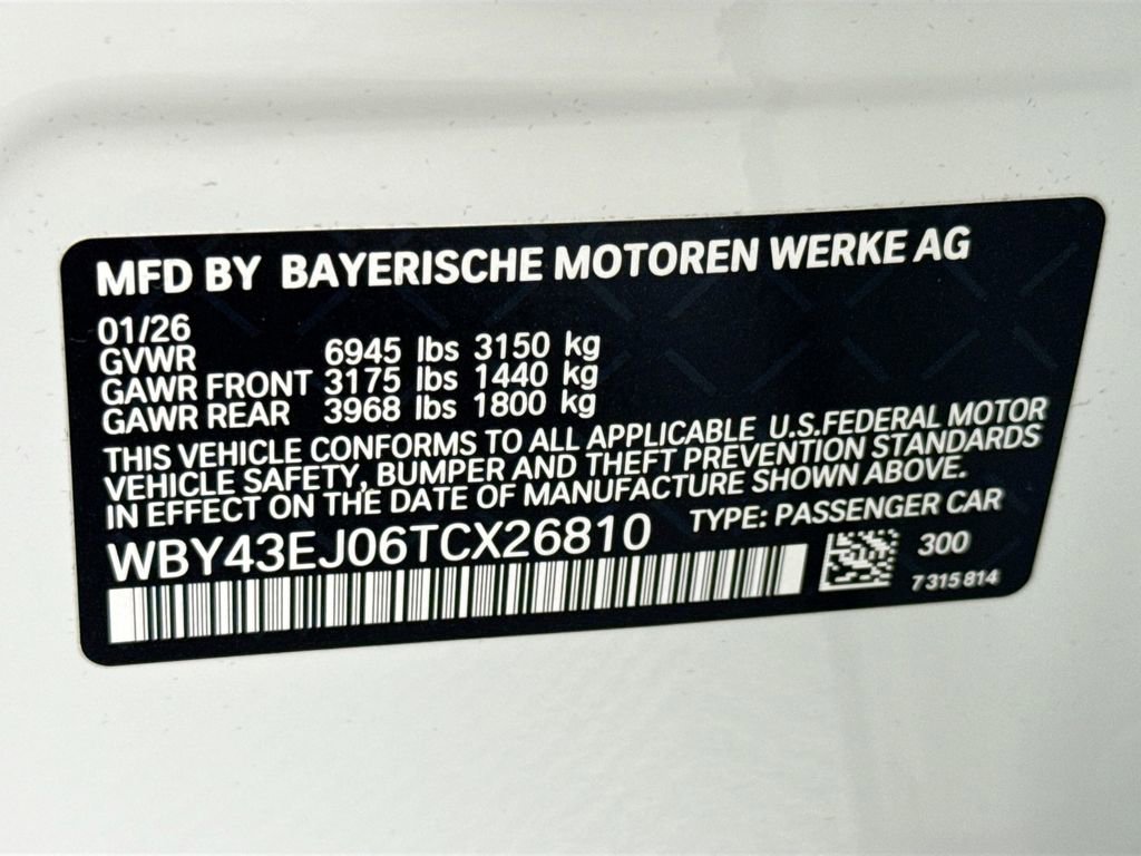 New 2026 BMW i7 xDrive60 RWD image 35