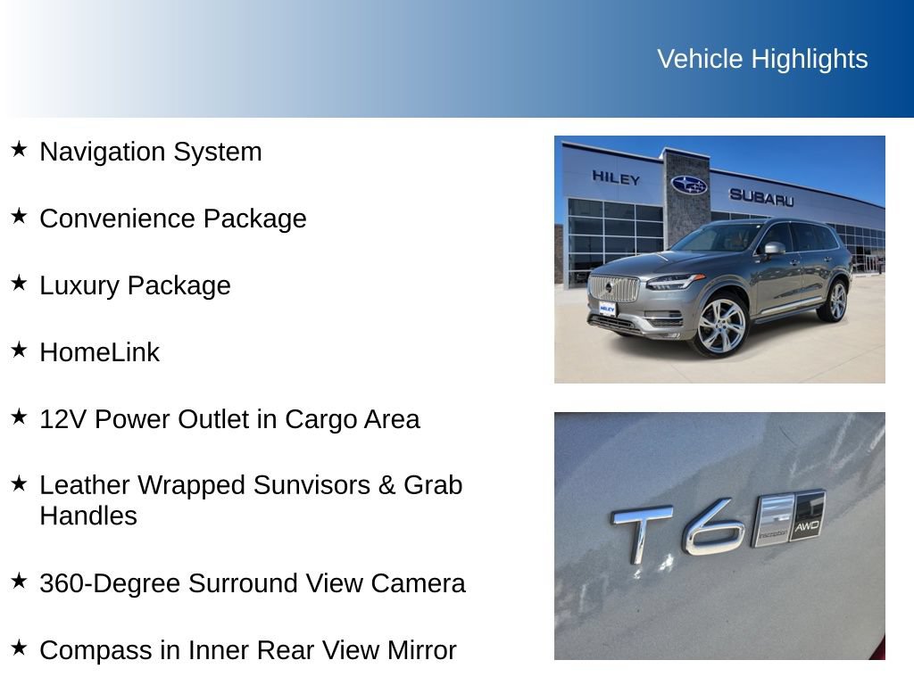 Used 2018 Volvo XC90 T6 Inscription w/ Luxury Package AWD/4WD image 5