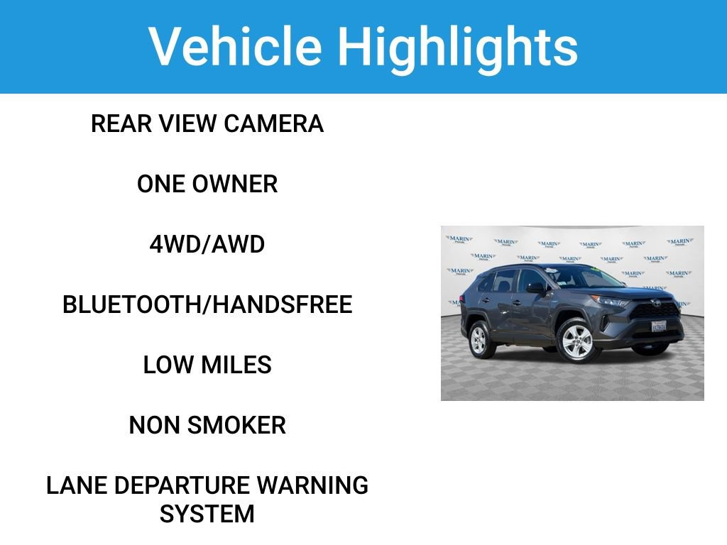 Used 2021 Toyota RAV4 LE w/ Carpet Mat Package (TMS) AWD/4WD image 7