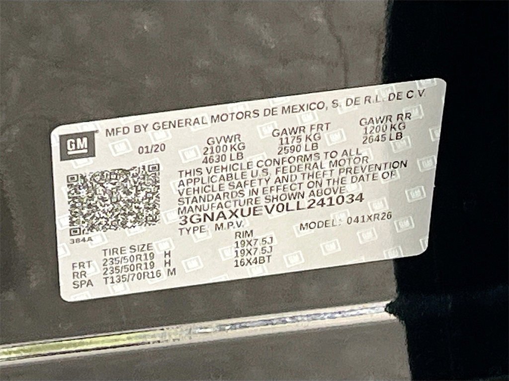 Used 2020 Chevrolet Equinox LT w/ Midnight Edition image 32