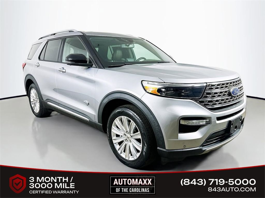 Used 2021 Ford Explorer King Ranch w/ Premium Technology Package RWD image 1