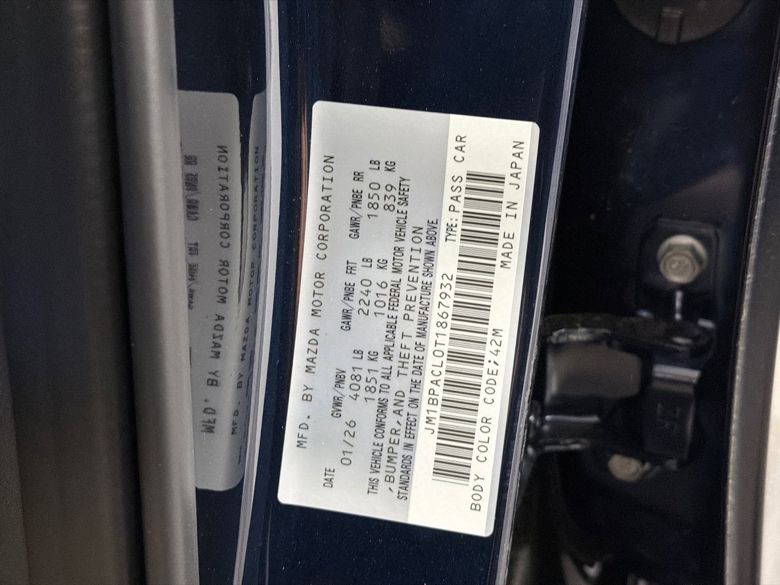 New 2026 MAZDA MAZDA3 2.5 S Sedan w/ Preferred Pkg FWD image 32