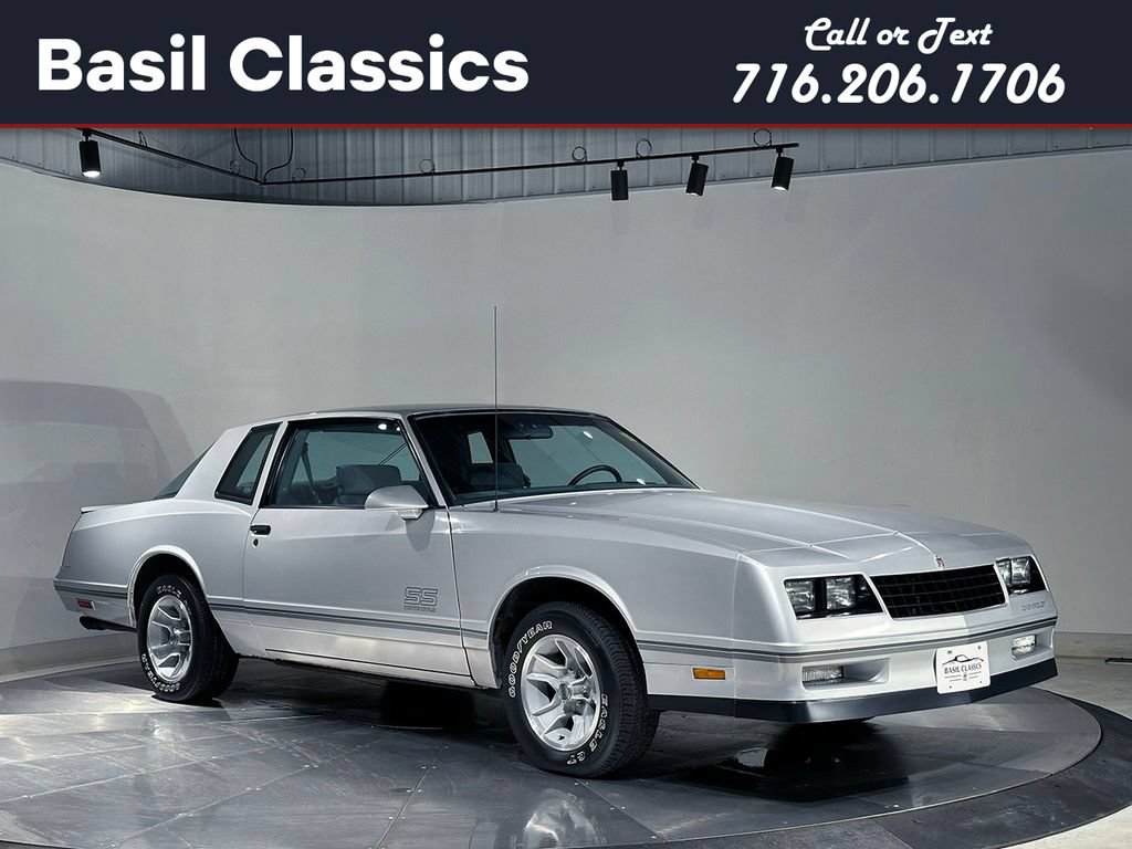 Used 1987 Chevrolet Monte Carlo SS