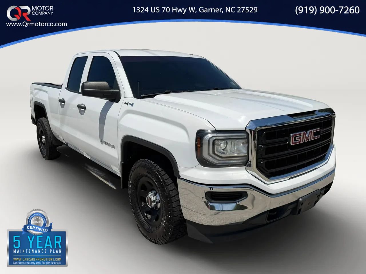 Used 2018 GMC Sierra 1500 4x4 Double Cab w/ Sierra Convenience Package
