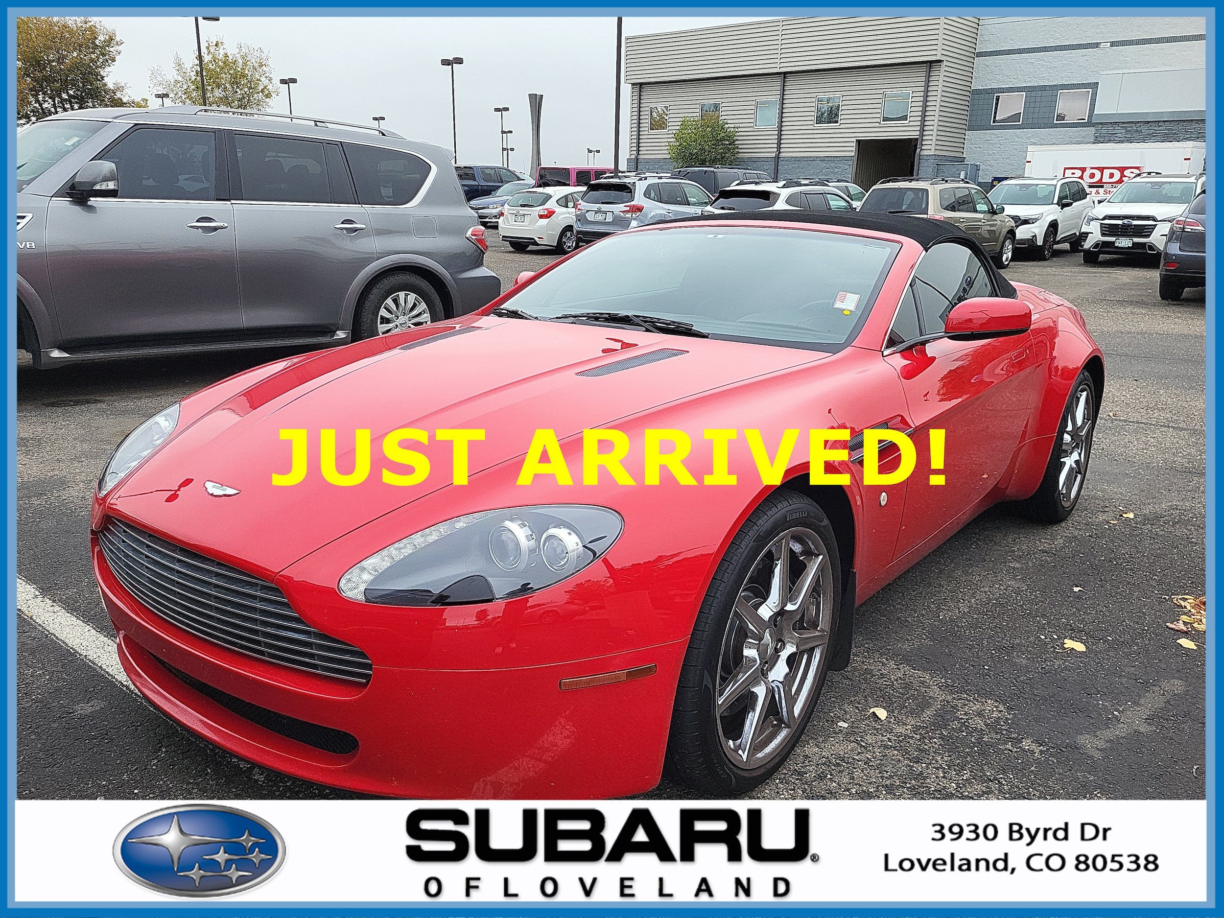 Used 2007 Aston Martin V8 Vantage Roadster