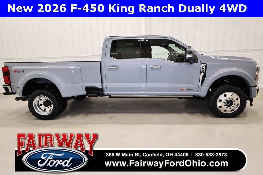 New 2026 Ford F450 King Ranch w/ Chrome Package