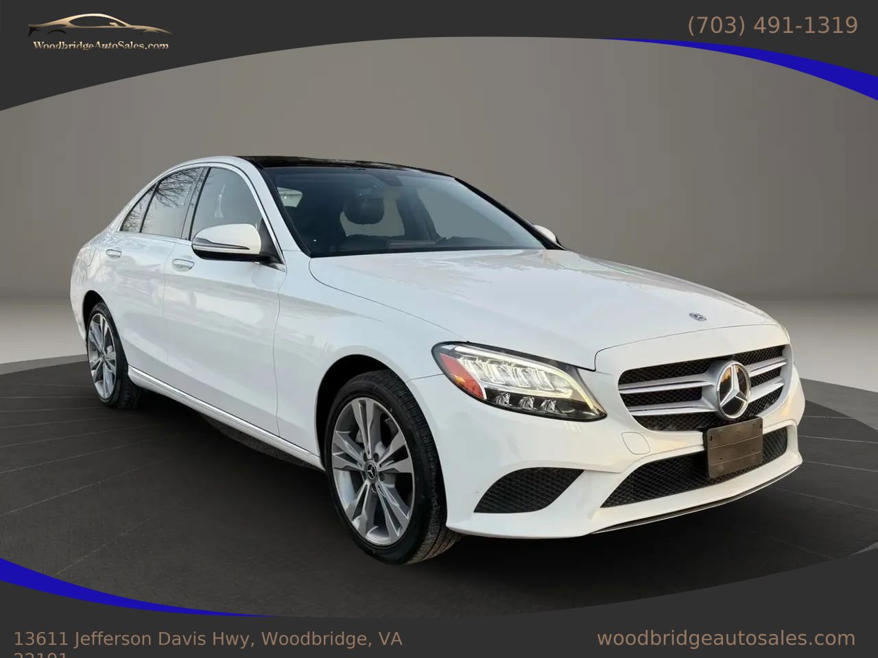 Used 2019 Mercedes-Benz C 300 4MATIC Sedan image 3