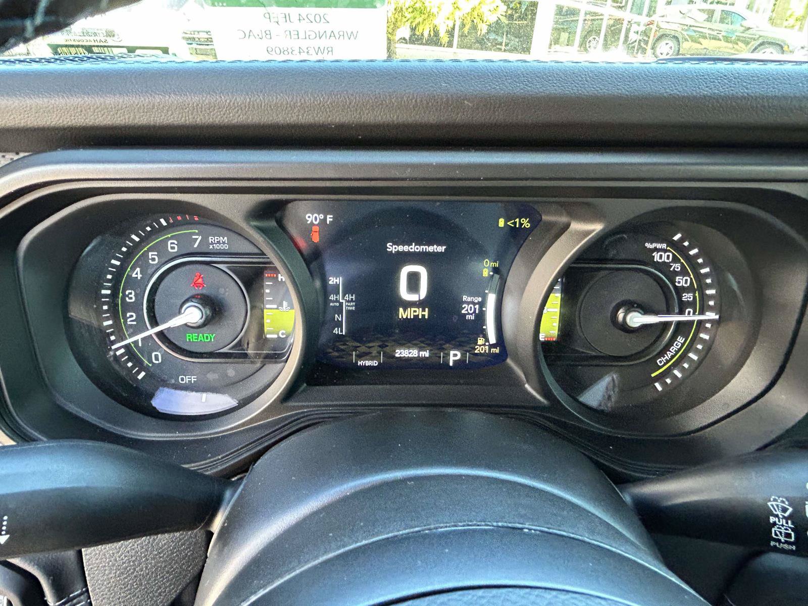 Used 2024 Jeep Wrangler Unlimited Rubicon 4xe w/ Technology Group AWD/4WD image 22