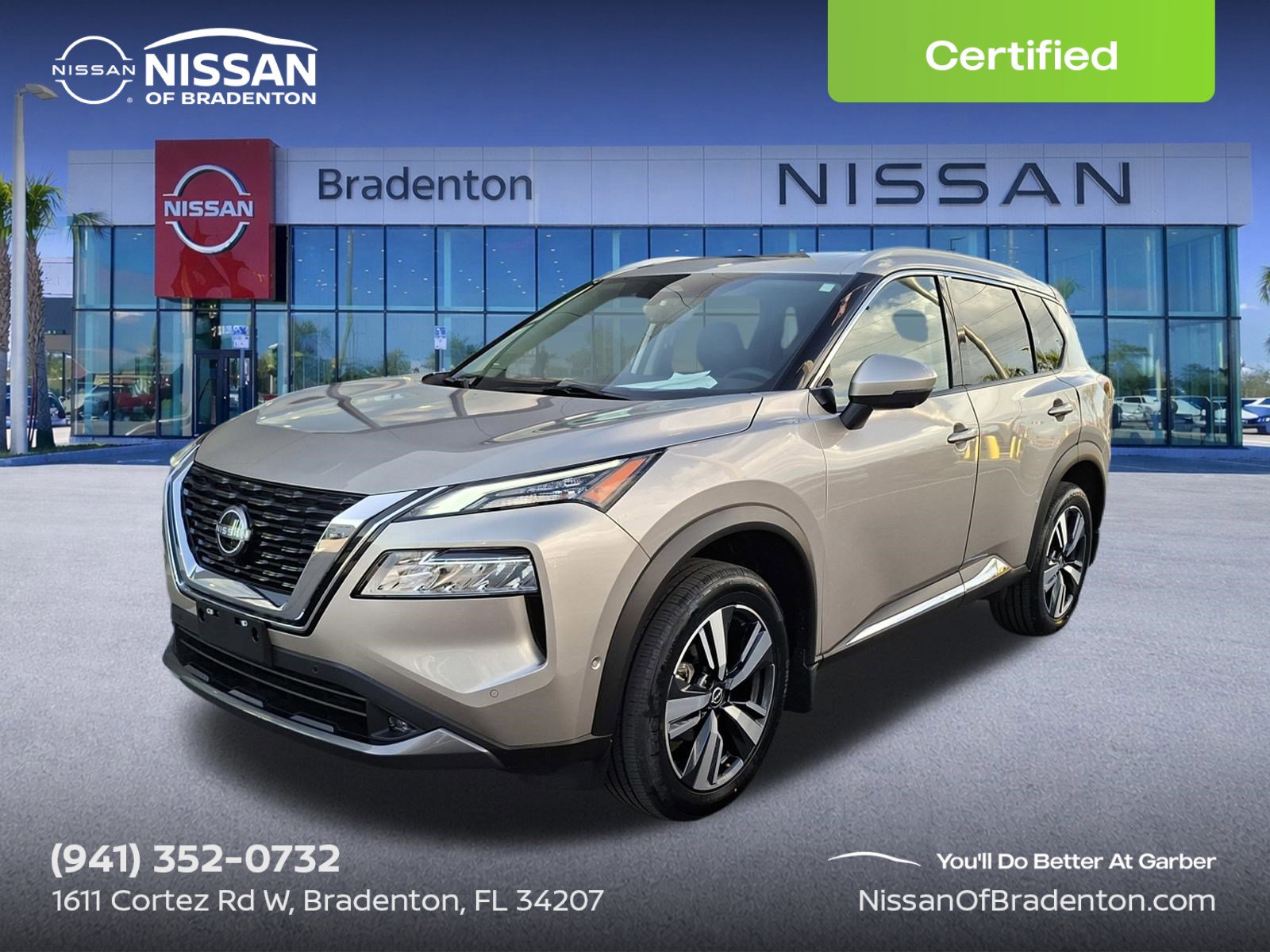 Certified 2022 Nissan Rogue SL w/ SL Premium Package video 1