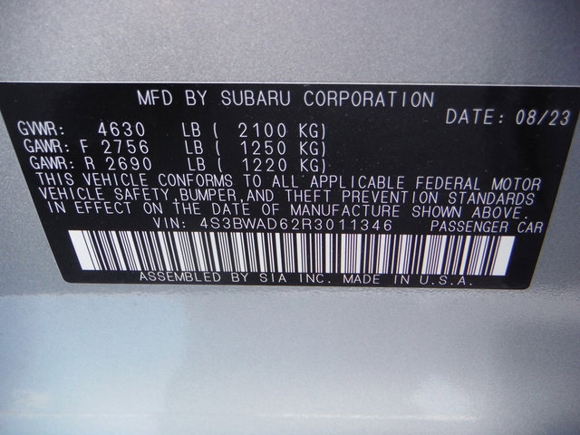Used 2024 Subaru Legacy Premium AWD/4WD image 39