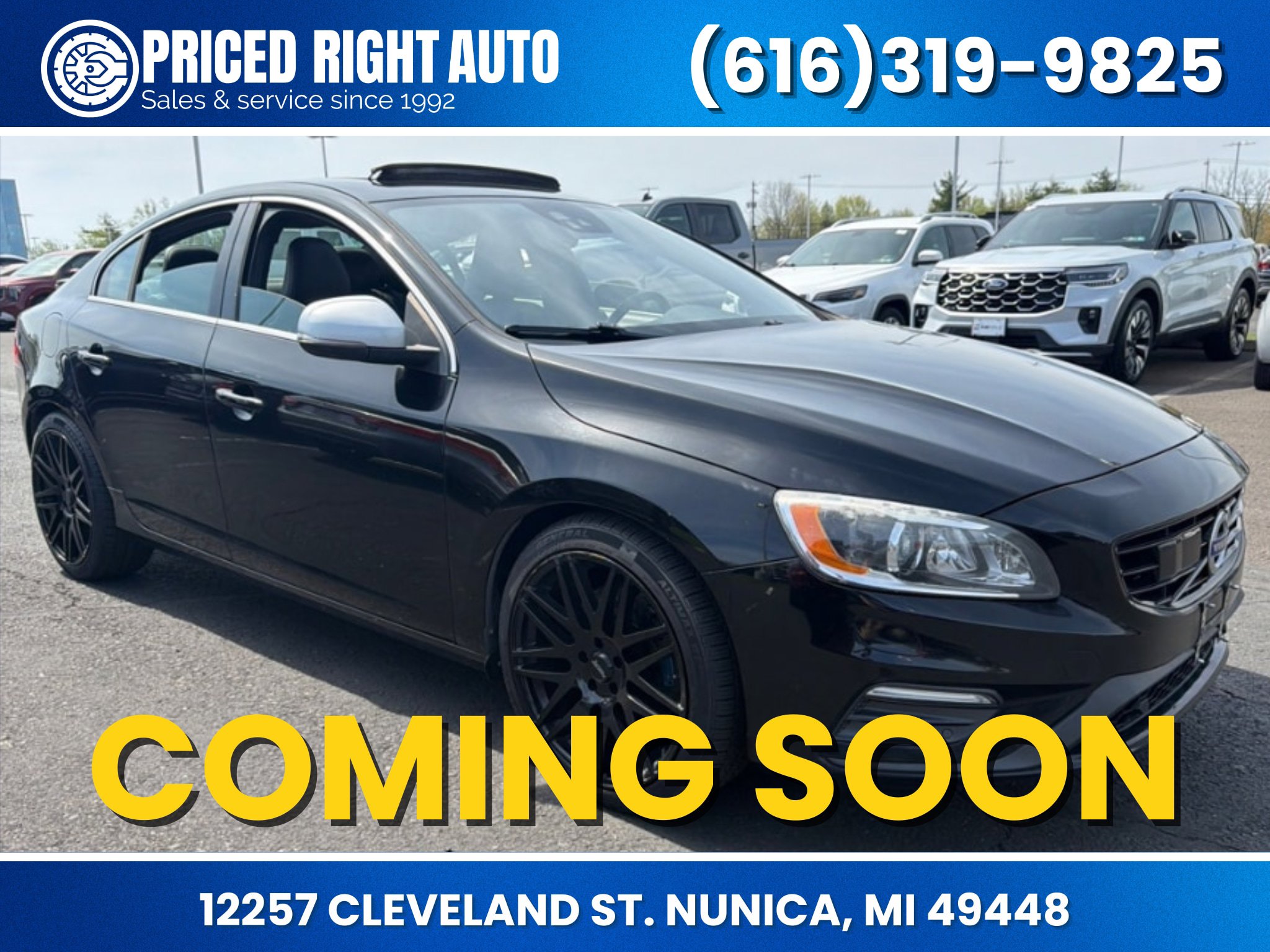 Used 2016 Volvo S60 T6 R-Design Platinum image 1