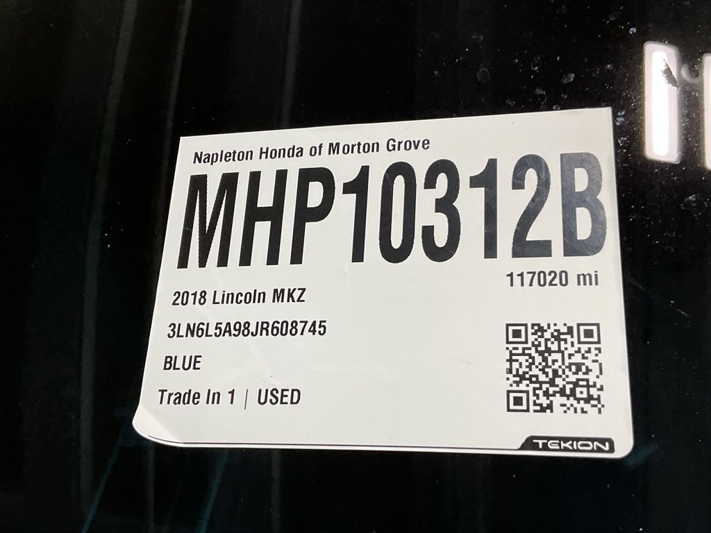 Used 2018 Lincoln MKZ Premiere FWD image 33