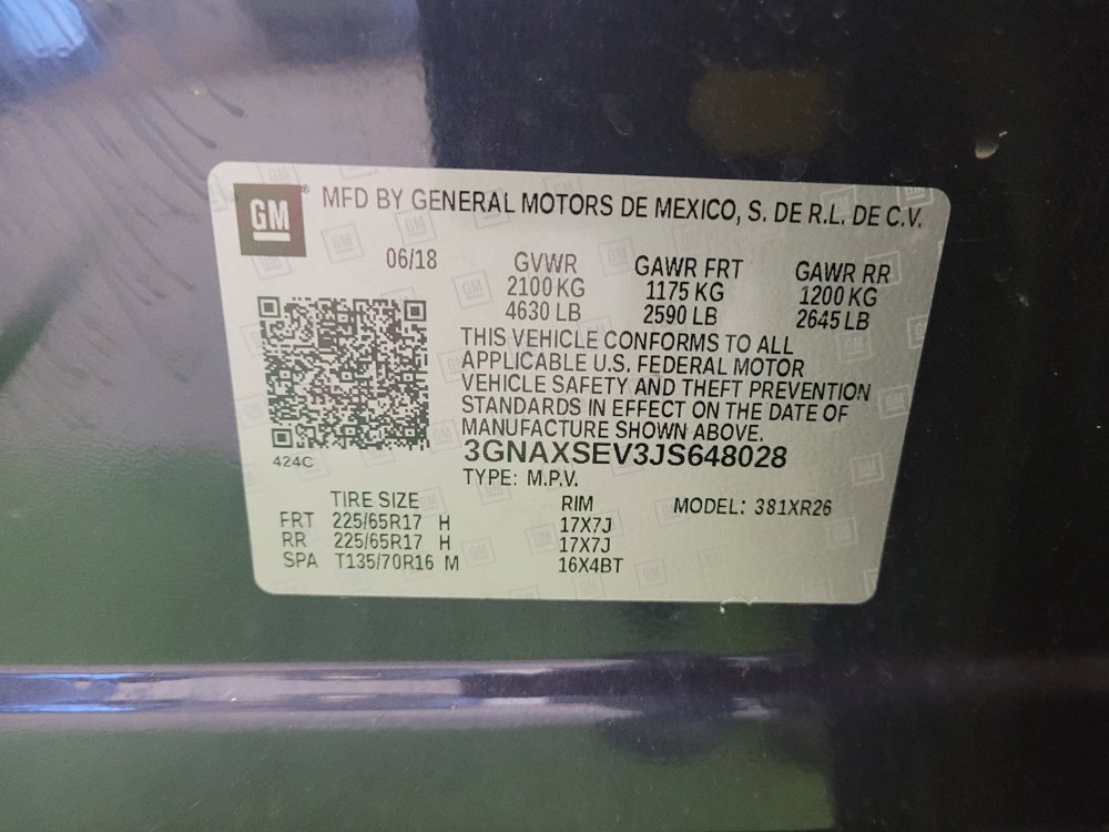 Used 2018 Chevrolet Equinox LT image 33