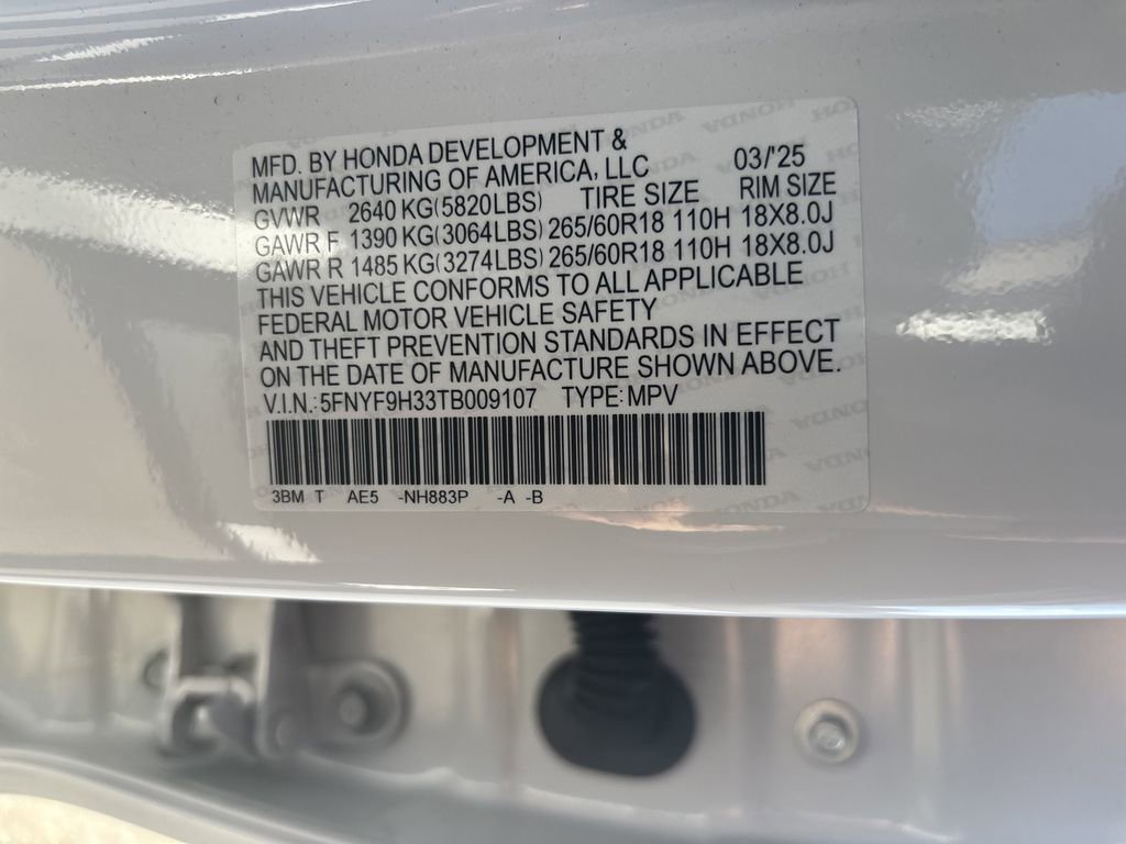 Used 2026 Honda Passport RTL image 35